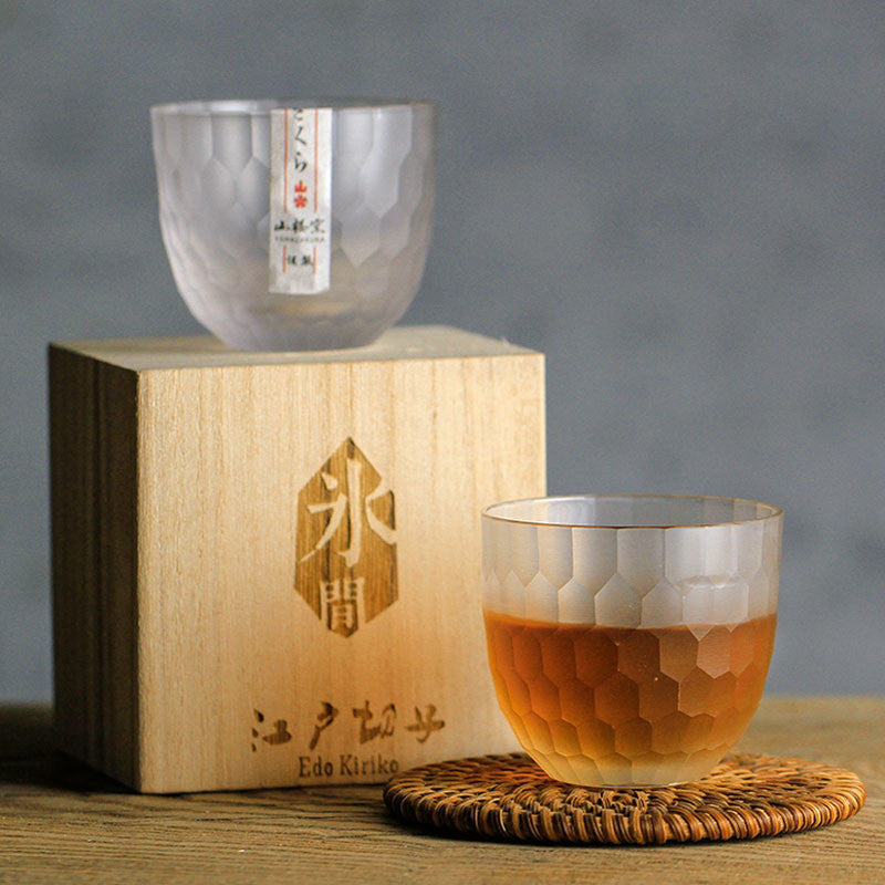 Japanese Crystal Sake & Whiskey Glass | 氷杯・水杯・香酒杯