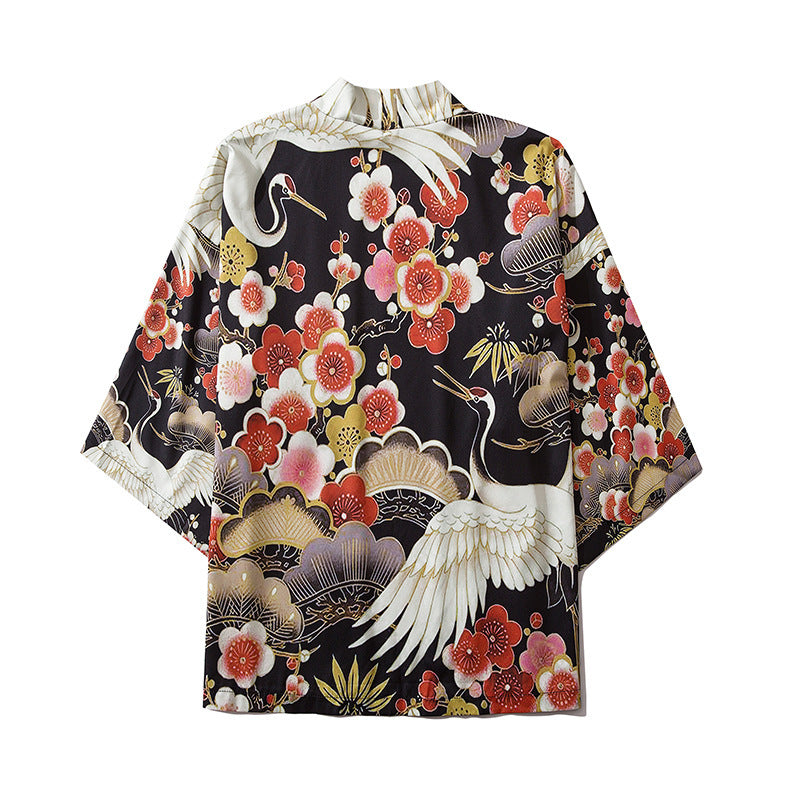 Sora Flow – Three-Quarter Sleeve Kimono