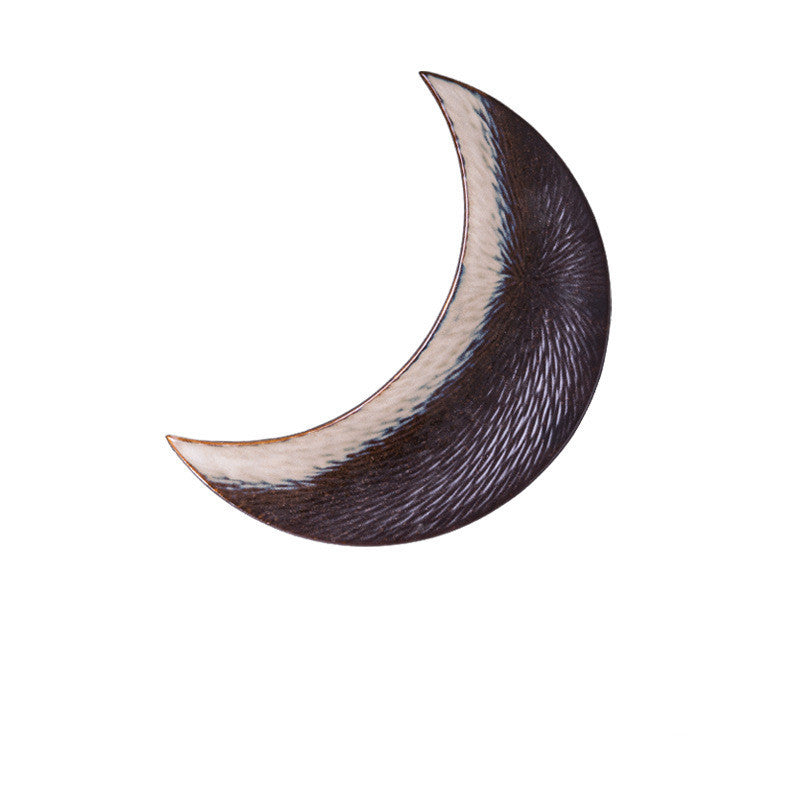 Moon Shape Ceramic Plate|月形セラミックプレート