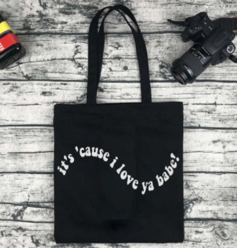 Sushi House Soundwave Canvas Tote