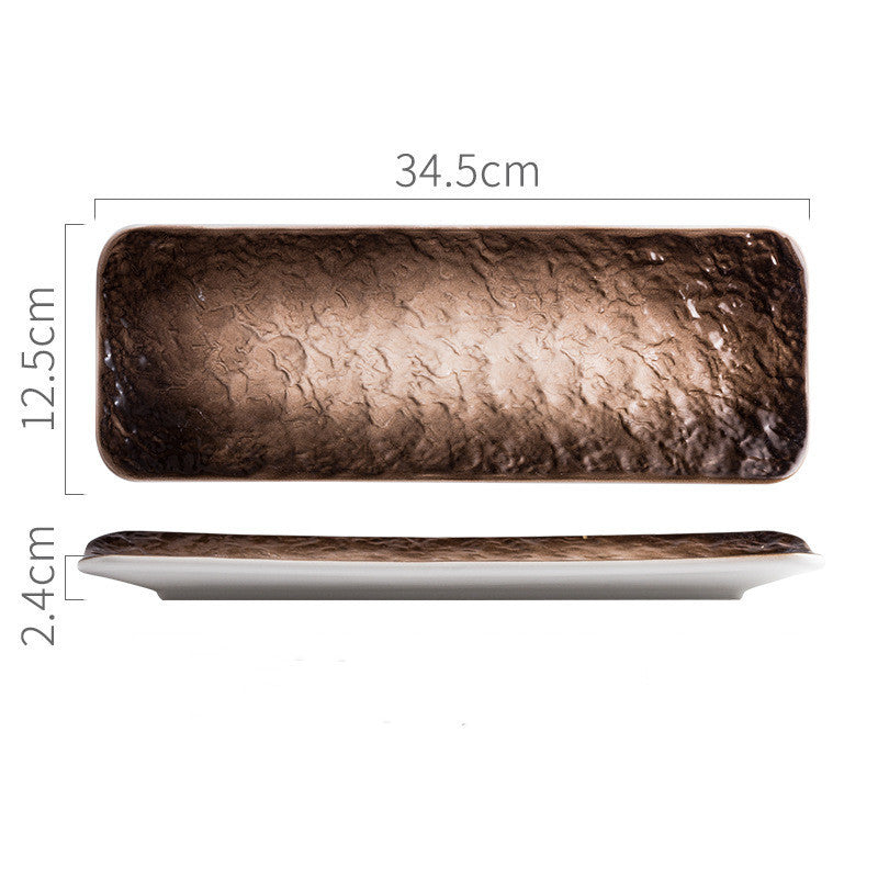 Sakura Slate Sushi Plate|桜スレート 寿司皿