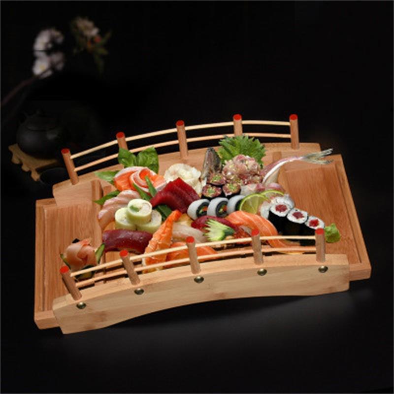 Shiro Wooden Sushi Bowl