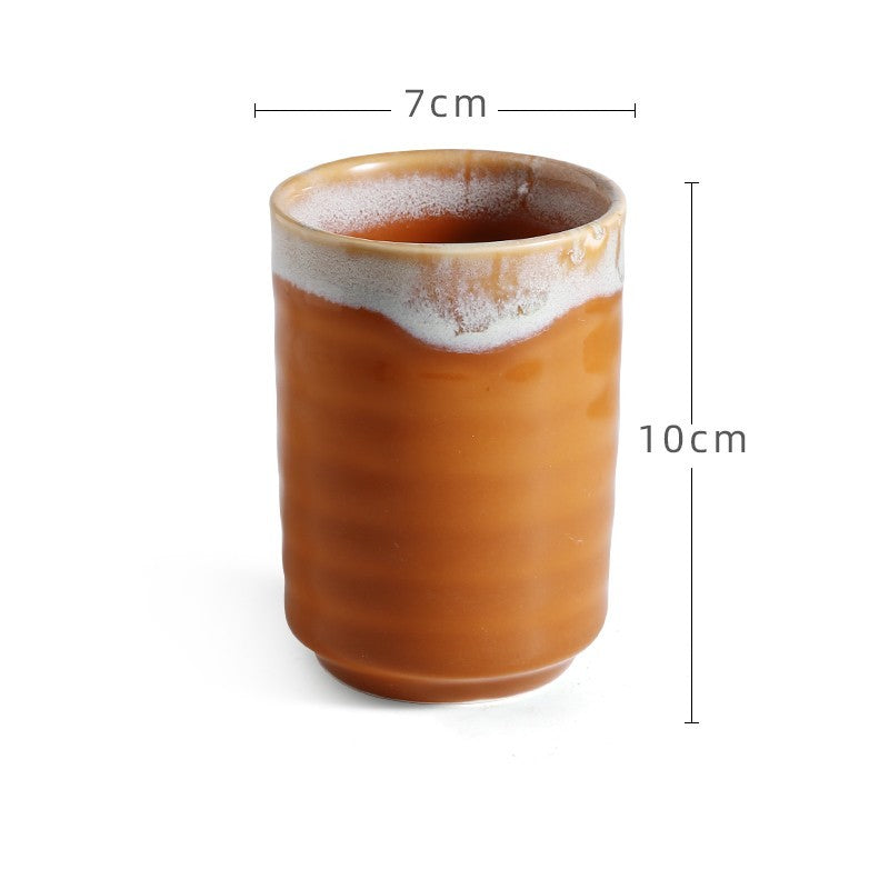 Japanese Retro Minimalist Hand-painted Mug