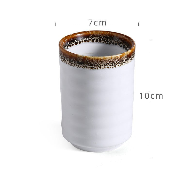 Japanese Retro Minimalist Hand-painted Mug