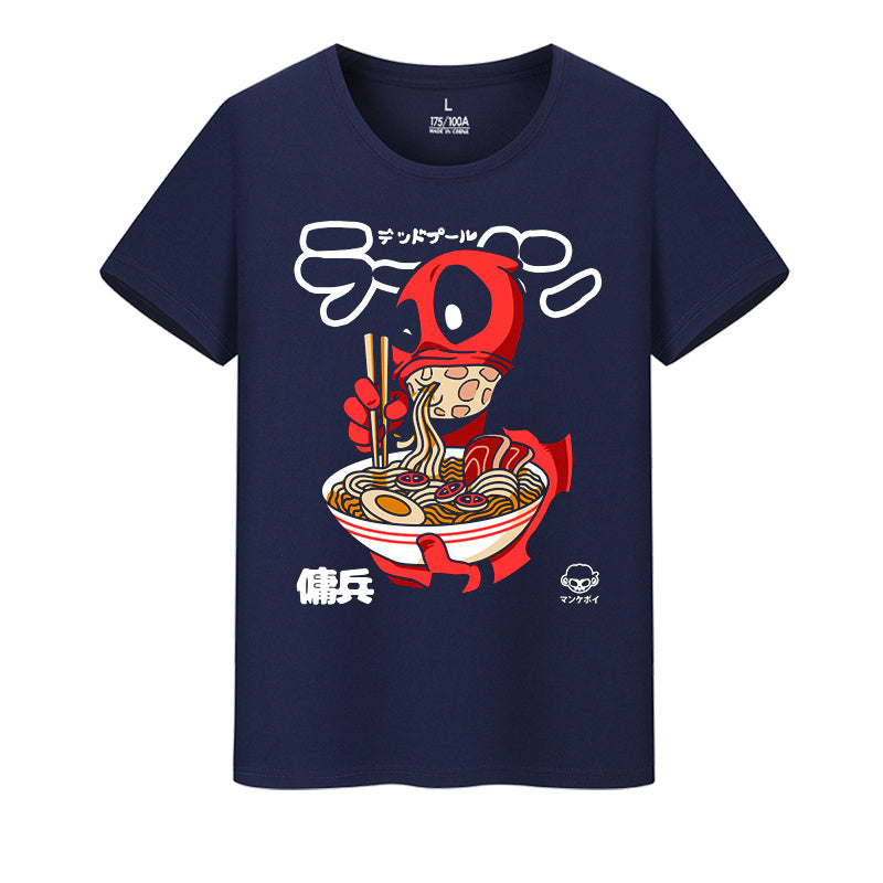 Printed Pork Bone Ramen Short Sleeve