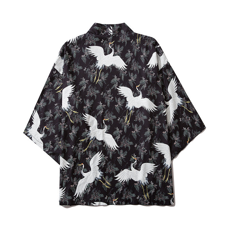 Sora Flow – Three-Quarter Sleeve Kimono