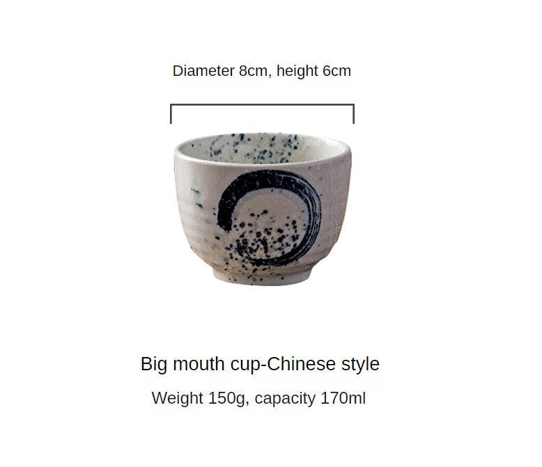 Taorou Japanese Hand-painted Vintage Ceramic Mug