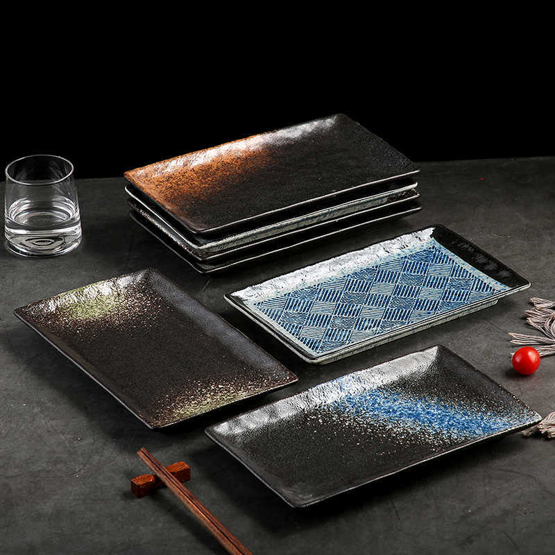 Lotus Edge Sushi Plate|蓮口 長方皿