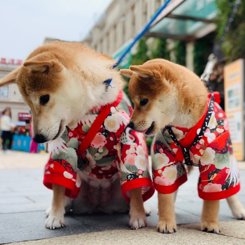 Kimono Pet Decoration Clothes