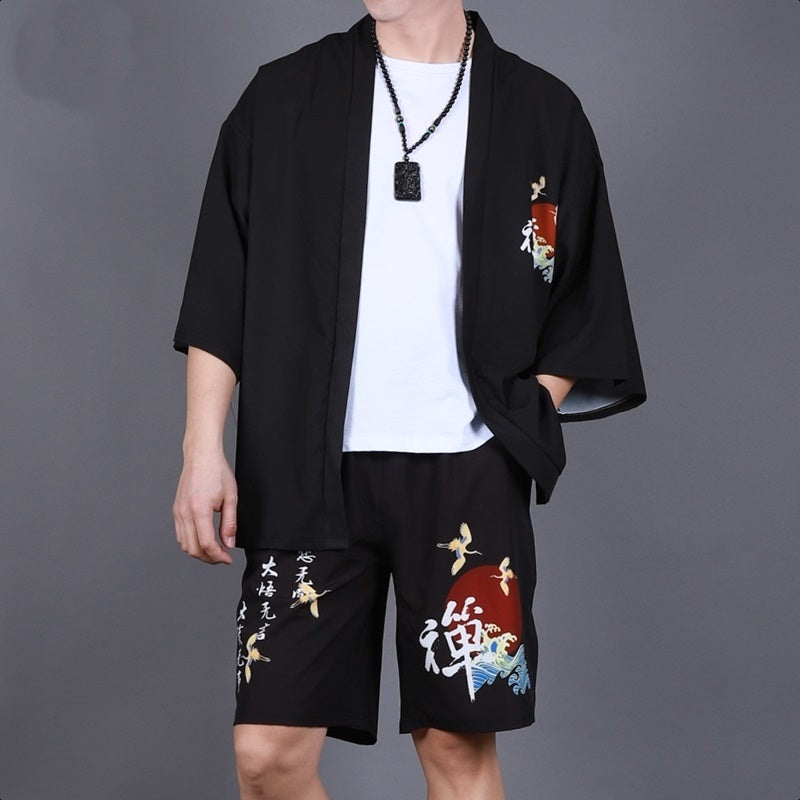 Japanese Style Zen Cardigan Shirt