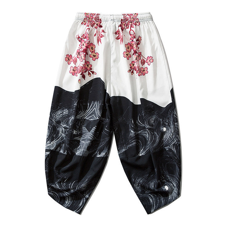 Japanese Harajuku Samurai Pants