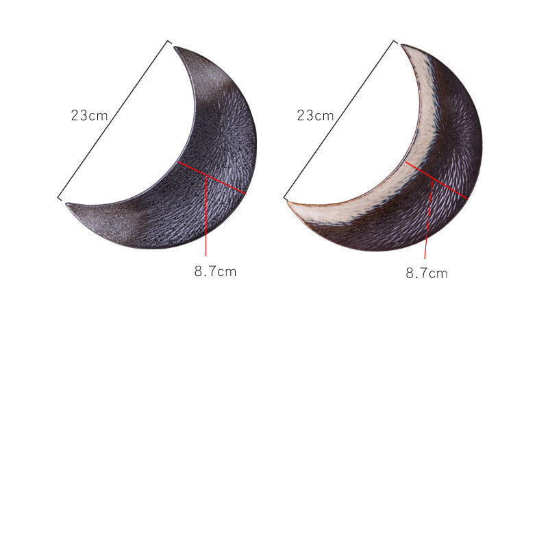 Moon Shape Ceramic Plate｜月形セラミックプレート