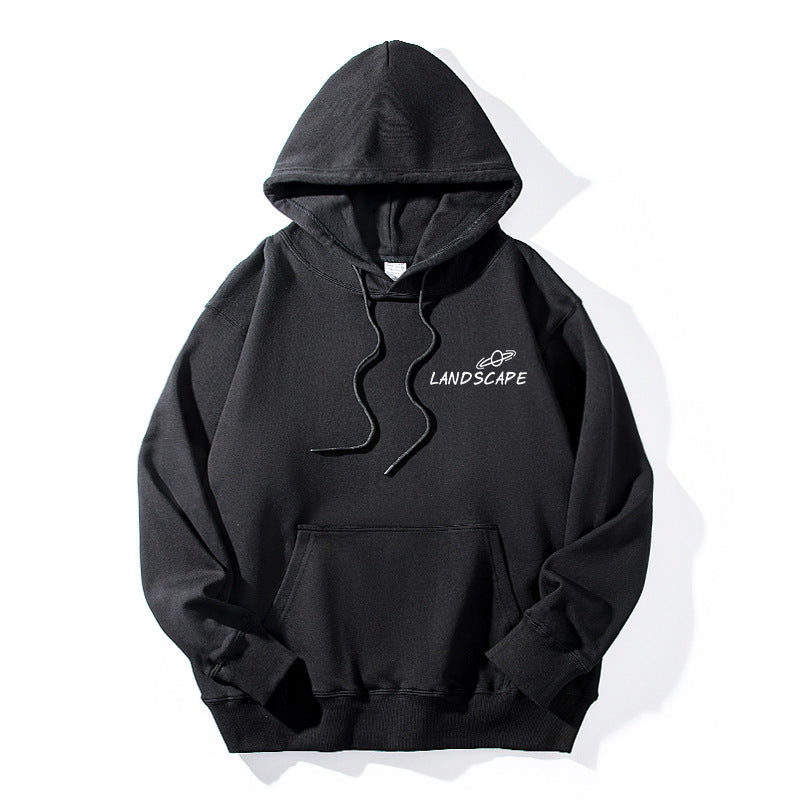 Ukiyo-E Star Wave Cotton Hoodie