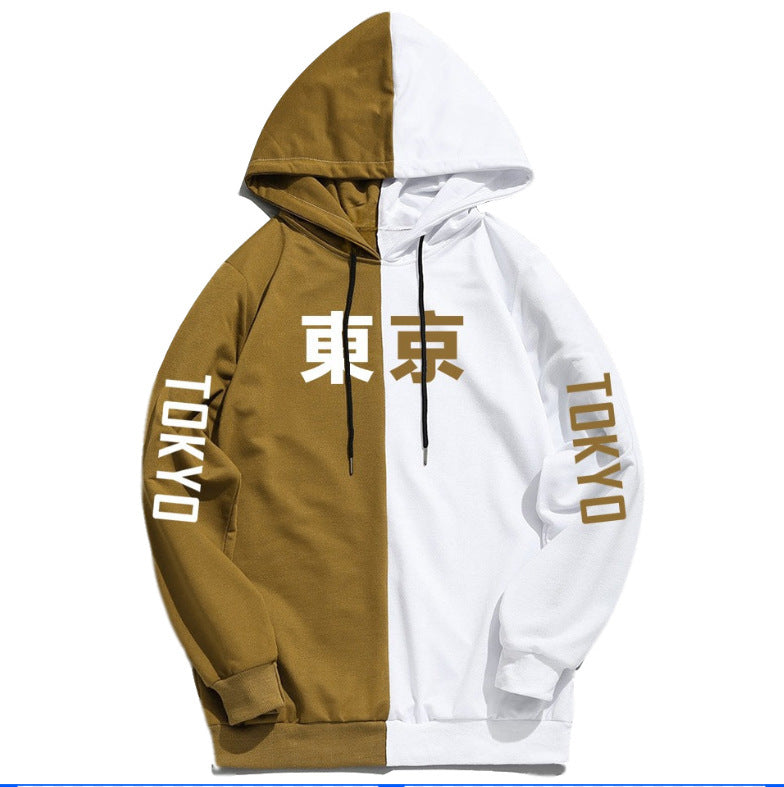 Cool Tokyo Print Harajuku Pullover Hoodie – Thin Sweatshirt