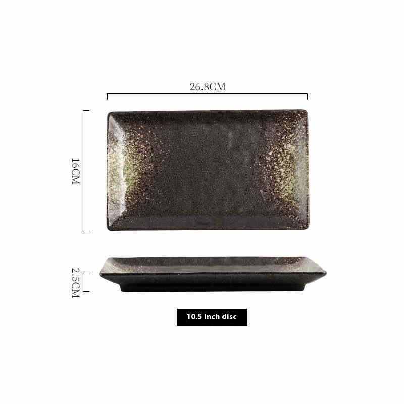 Lotus Edge Sushi Plate｜蓮口 長方皿