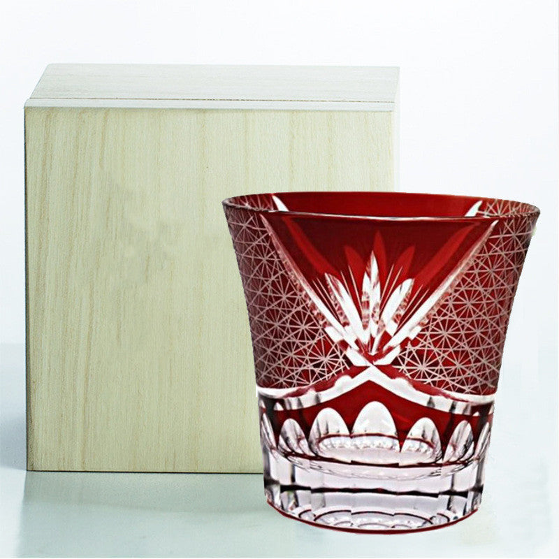 Ayaka Kiriko Crystal Glass｜彩華切子 ワイングラス