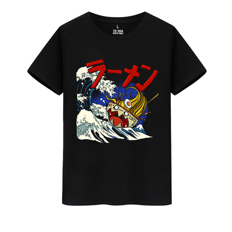 Printed Pork Bone Ramen Short Sleeve