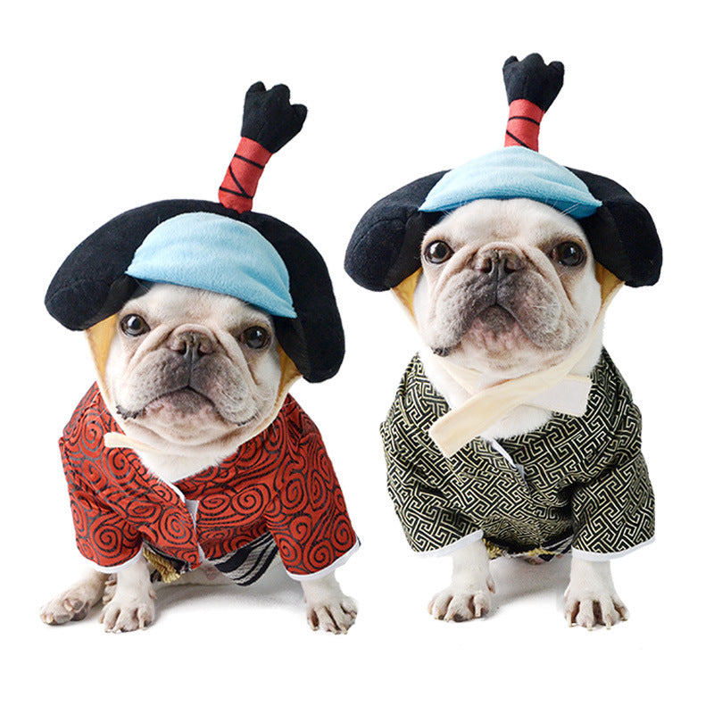 Japanese Kimono Samurai Pet Costume