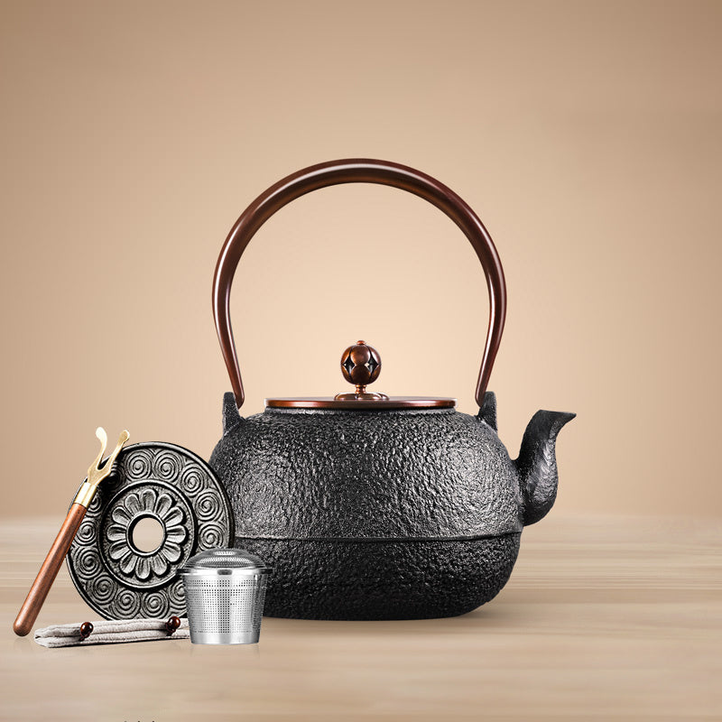 Handcrafted Nambu Tekki Cast Iron Kettle