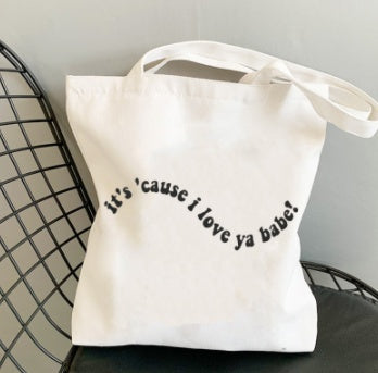 Sushi House Soundwave Canvas Tote