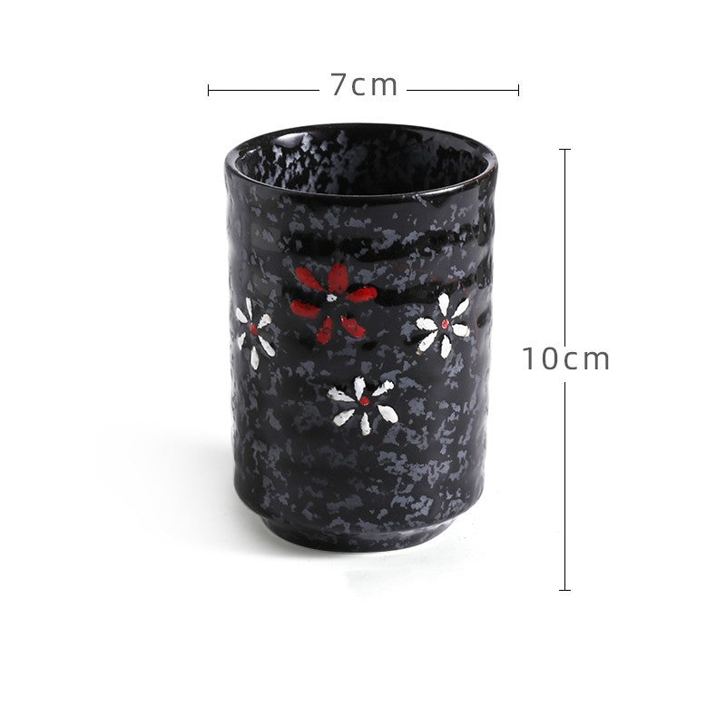 Japanese Retro Minimalist Hand-painted Mug