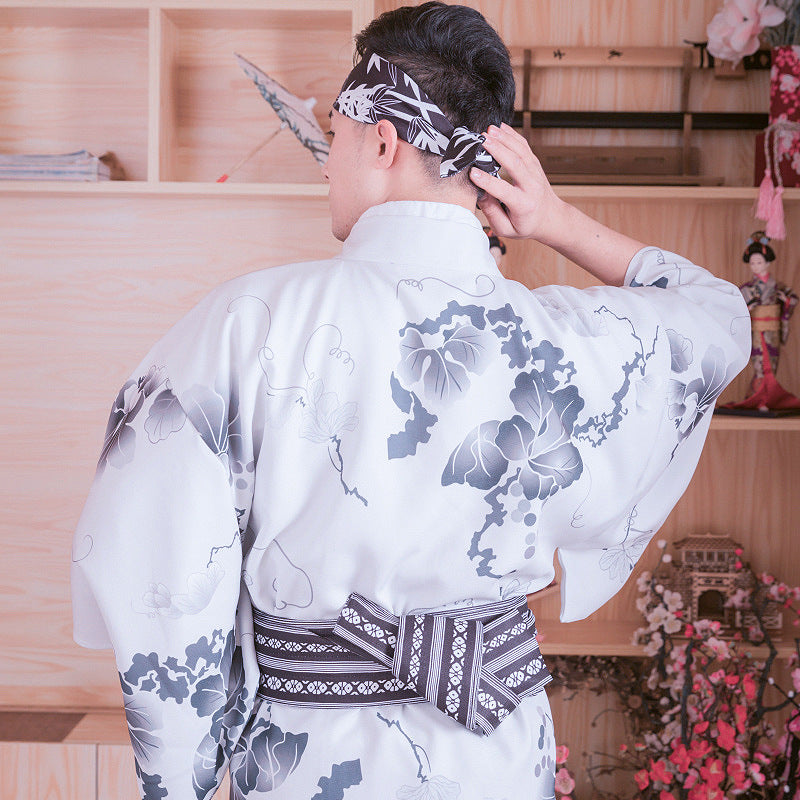 White Elegance Kimono Set