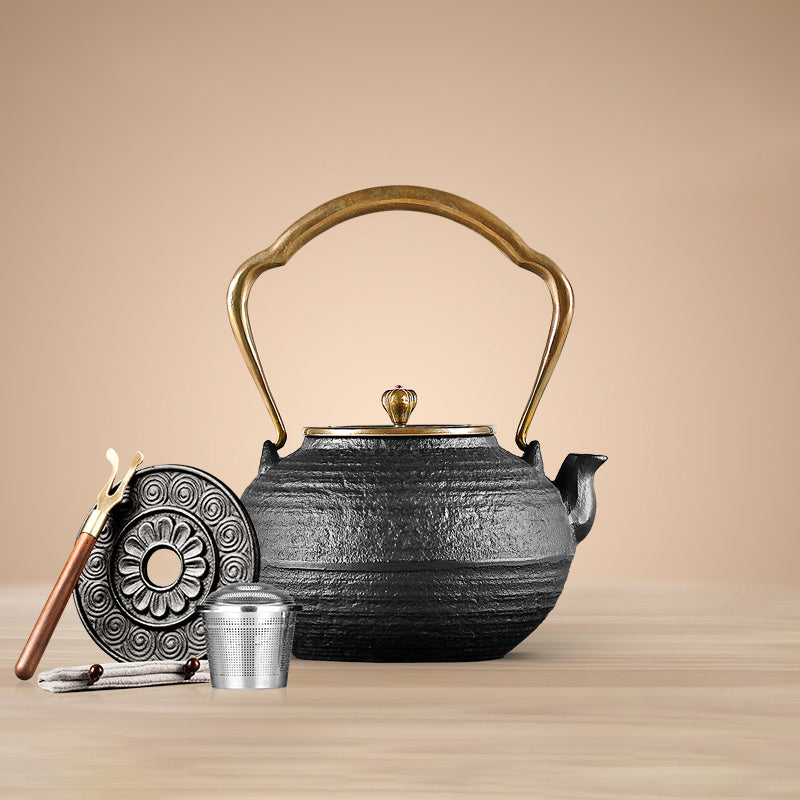 Handcrafted Nambu Tekki Cast Iron Kettle