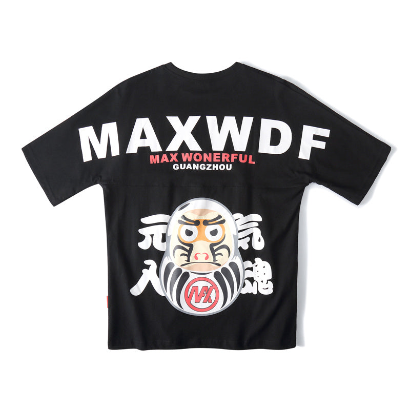 Daruma Dreams – Harajuku Print T-shirt