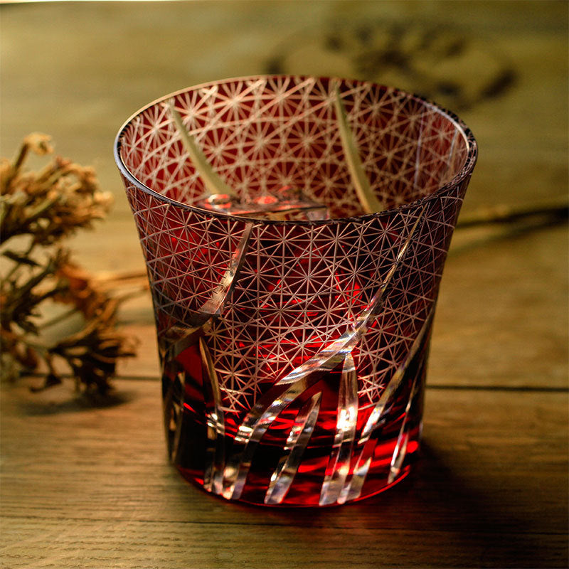 Ayaka Kiriko Crystal Glass｜彩華切子 ワイングラス