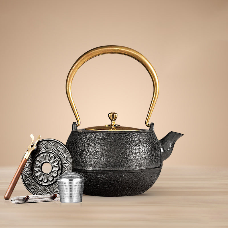 Handcrafted Nambu Tekki Cast Iron Kettle