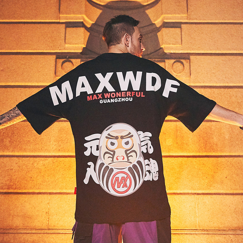 Daruma Dreams – Harajuku Print T-shirt