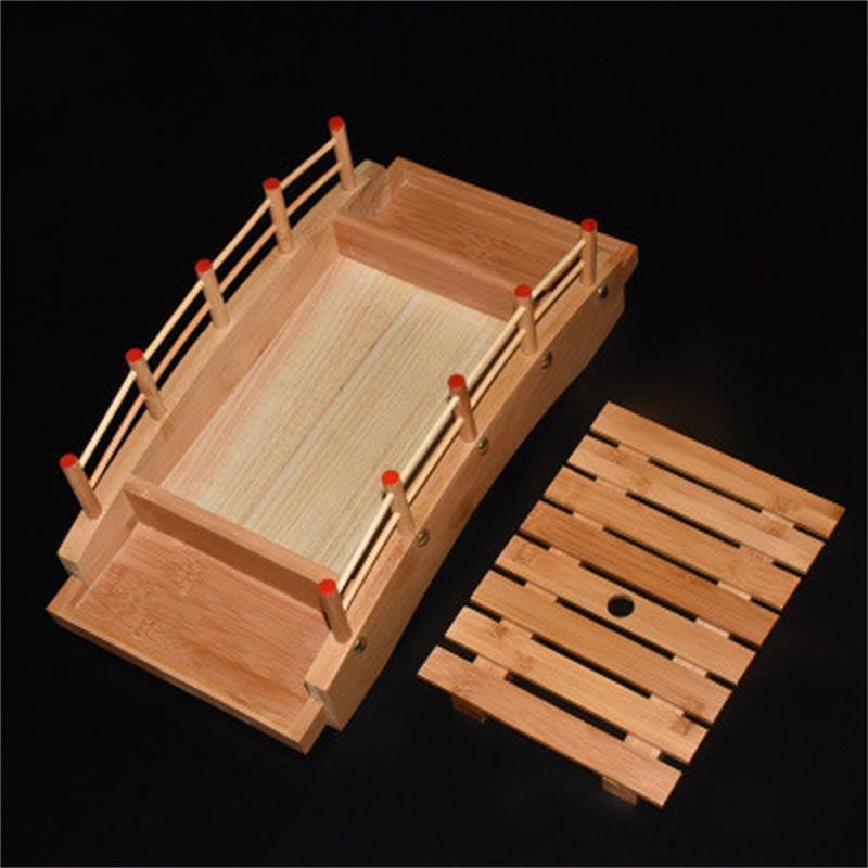 Shiro Wooden Sushi Bowl