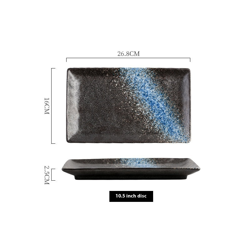 Lotus Edge Sushi Plate｜蓮口 長方皿