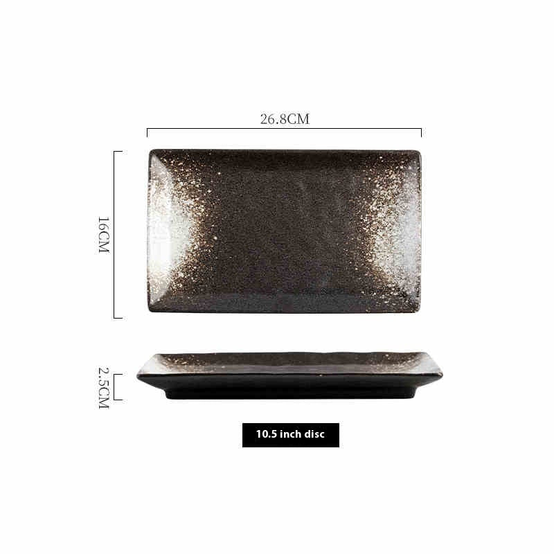 Lotus Edge Sushi Plate｜蓮口 長方皿