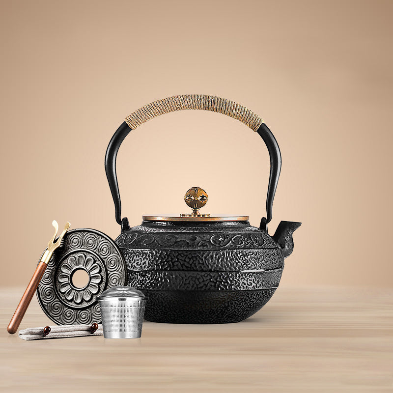 Handcrafted Nambu Tekki Cast Iron Kettle
