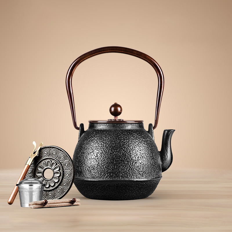 Handcrafted Nambu Tekki Cast Iron Kettle